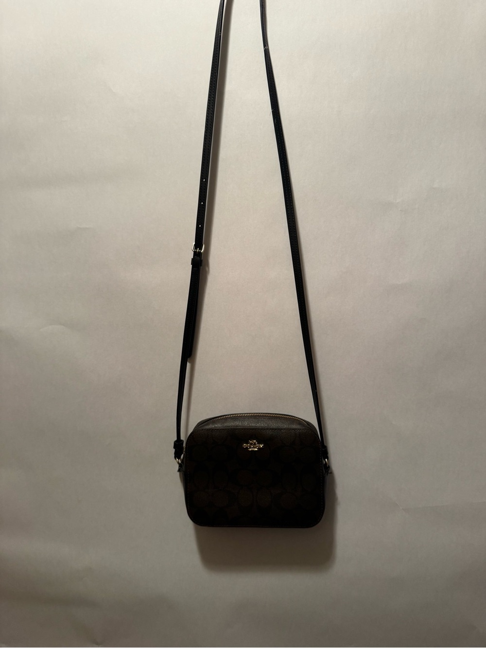 Coach mini Jamie small crossbody purse  signature camera canvas bag - Picture 10 of 10